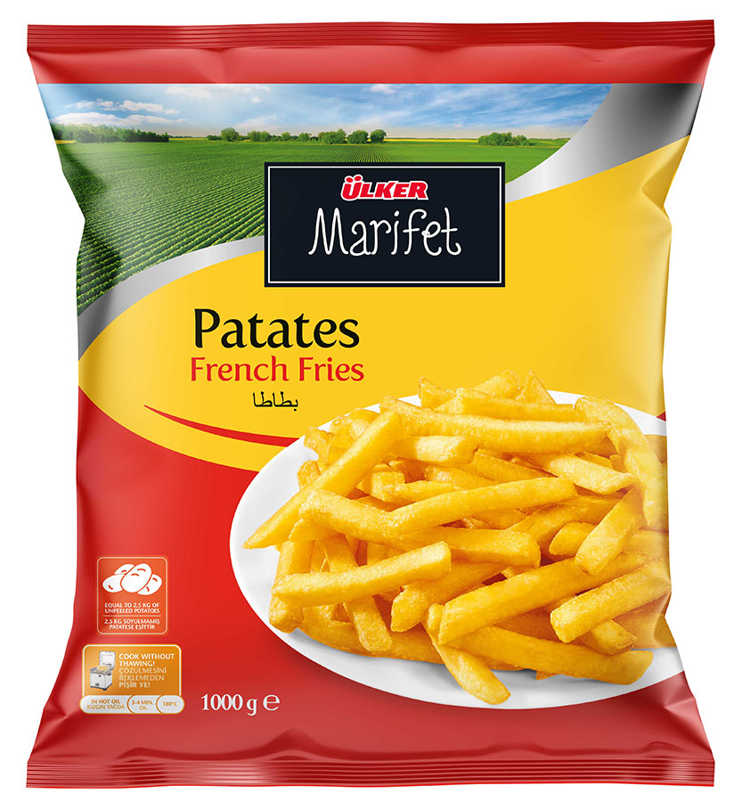 Ulker Marifet Frozen Fries 1kg – Shurrab Bros & Co